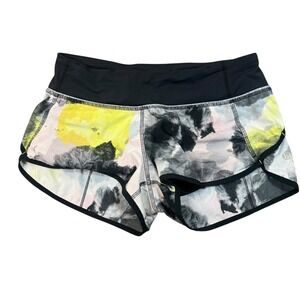 Lululemon Speed Up Shorts Women's Size 4 Tie Dye Running Athletic‎